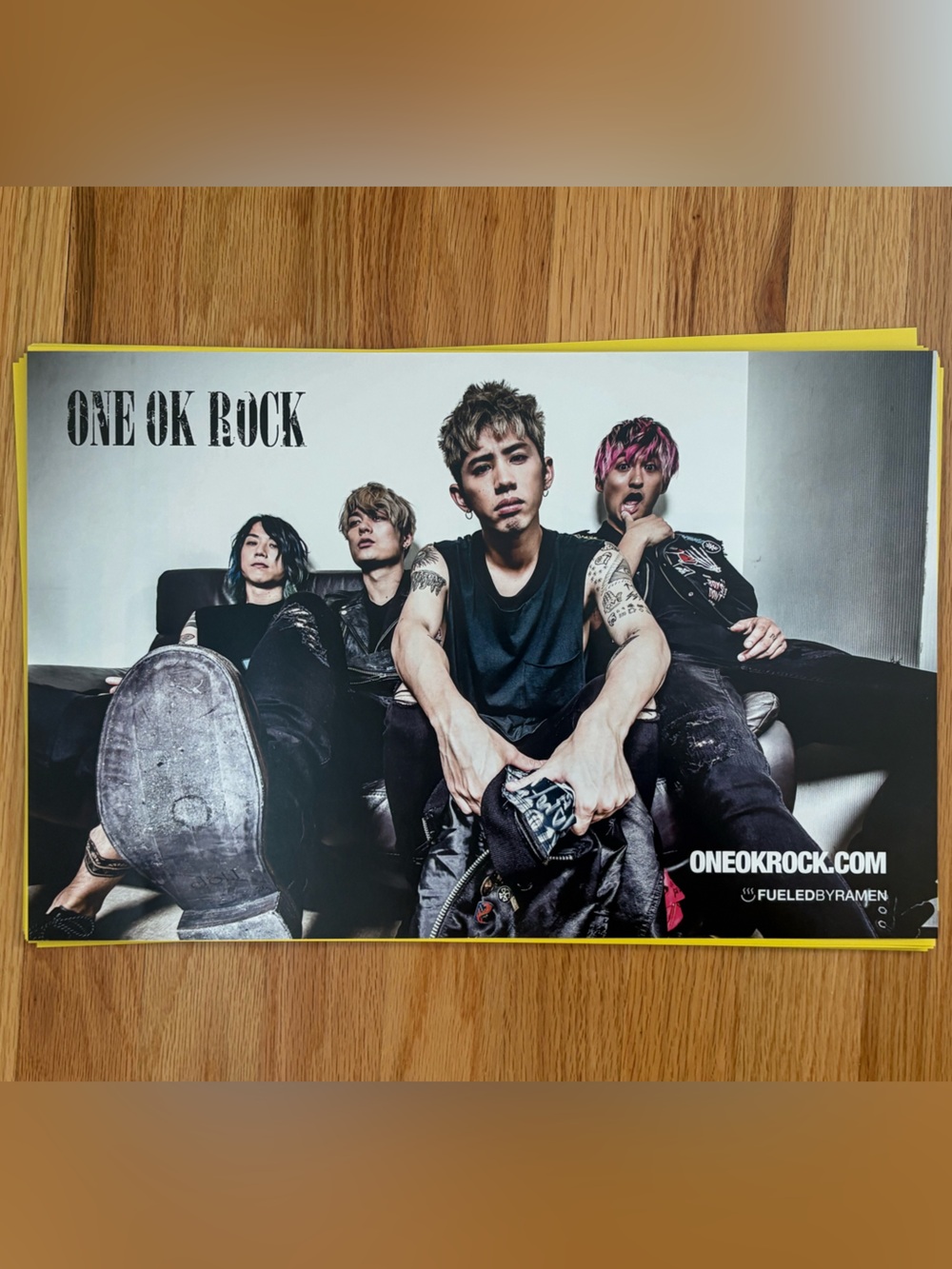 One Ok Rock band poster